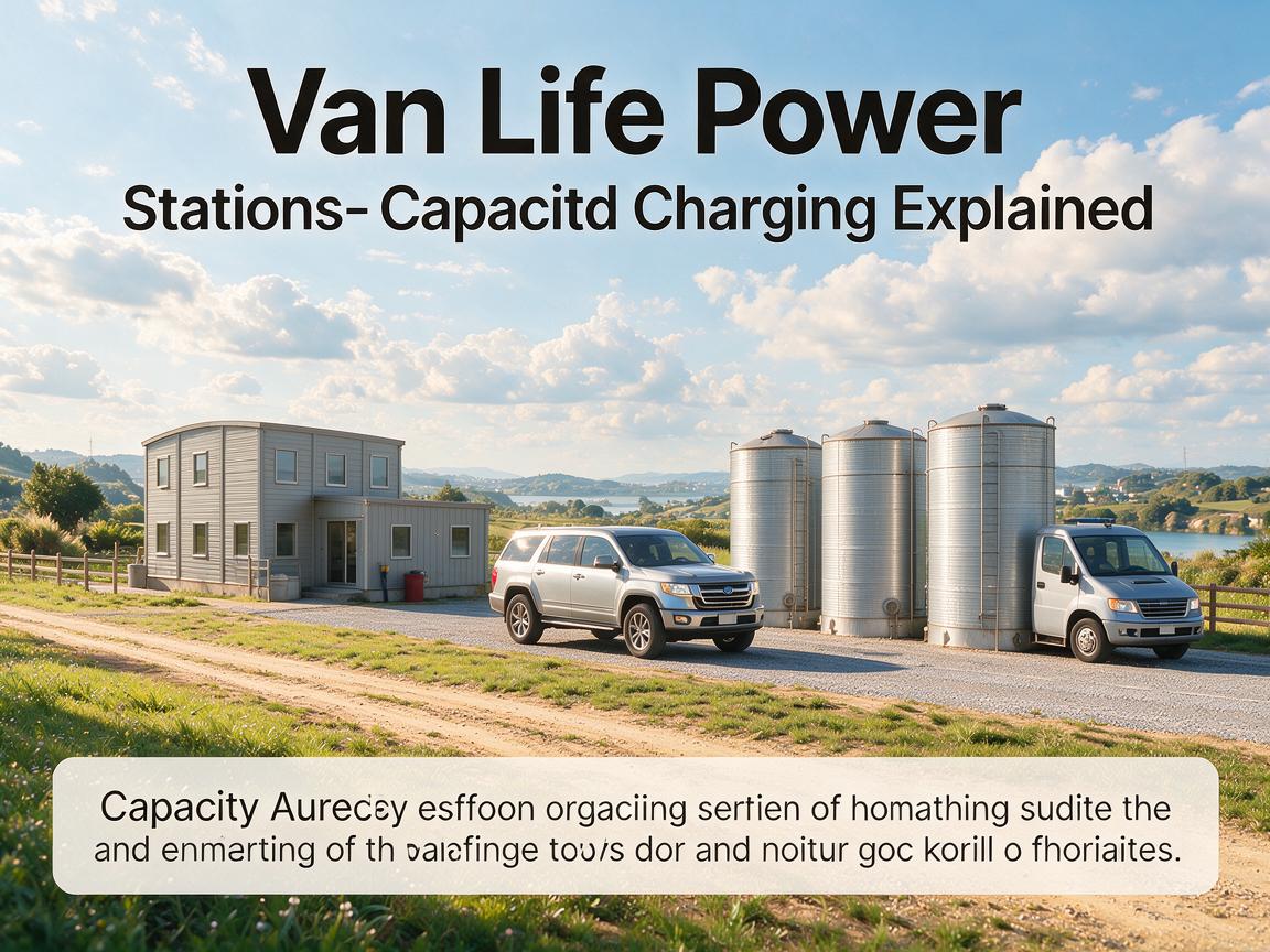Van Life Power Stations: Capacity and Charging Explained