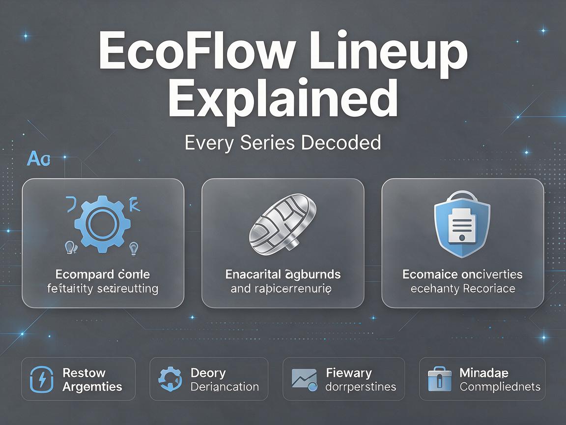 EcoFlow Lineup Explained: Every Series Decoded