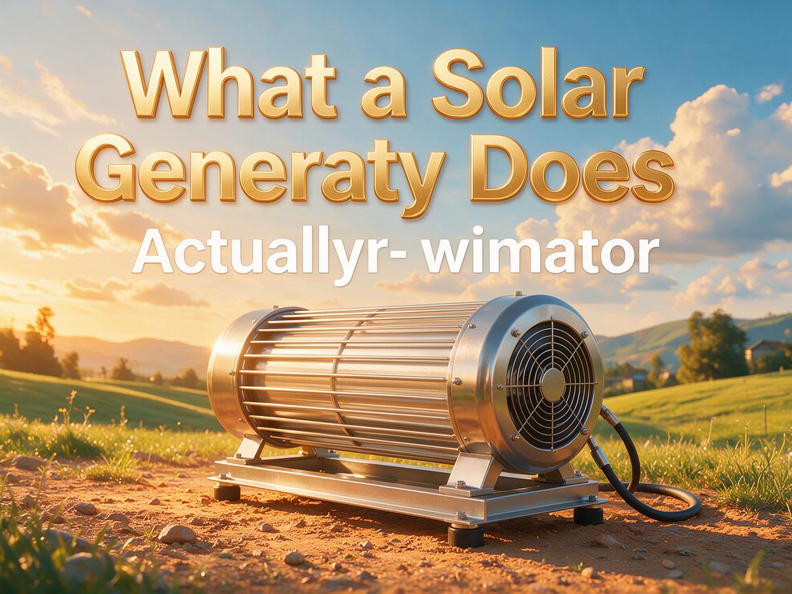 Home Backup Solar Generators: Ready for the Next Outage