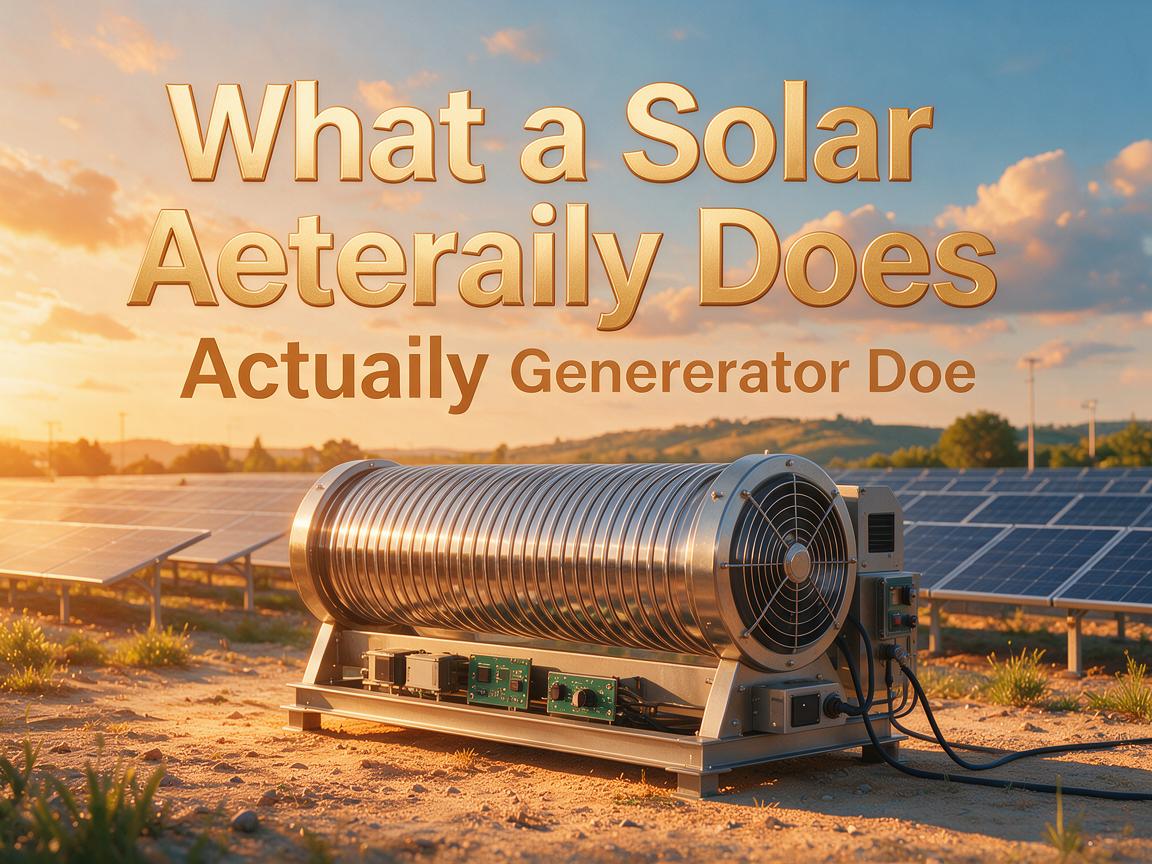 Home Backup Solar Generators: Ready for the Next Outage