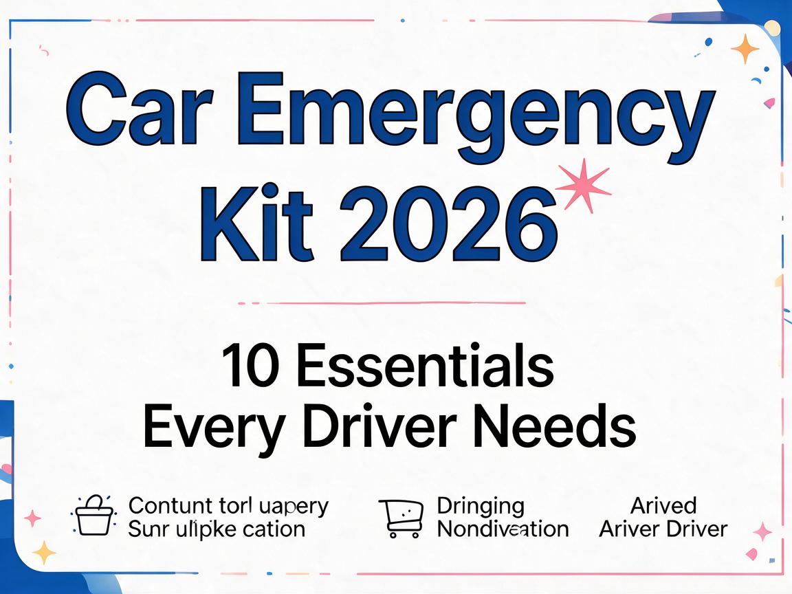 Car Emergency Kit 2026: 10 Essentials Every Driver Needs