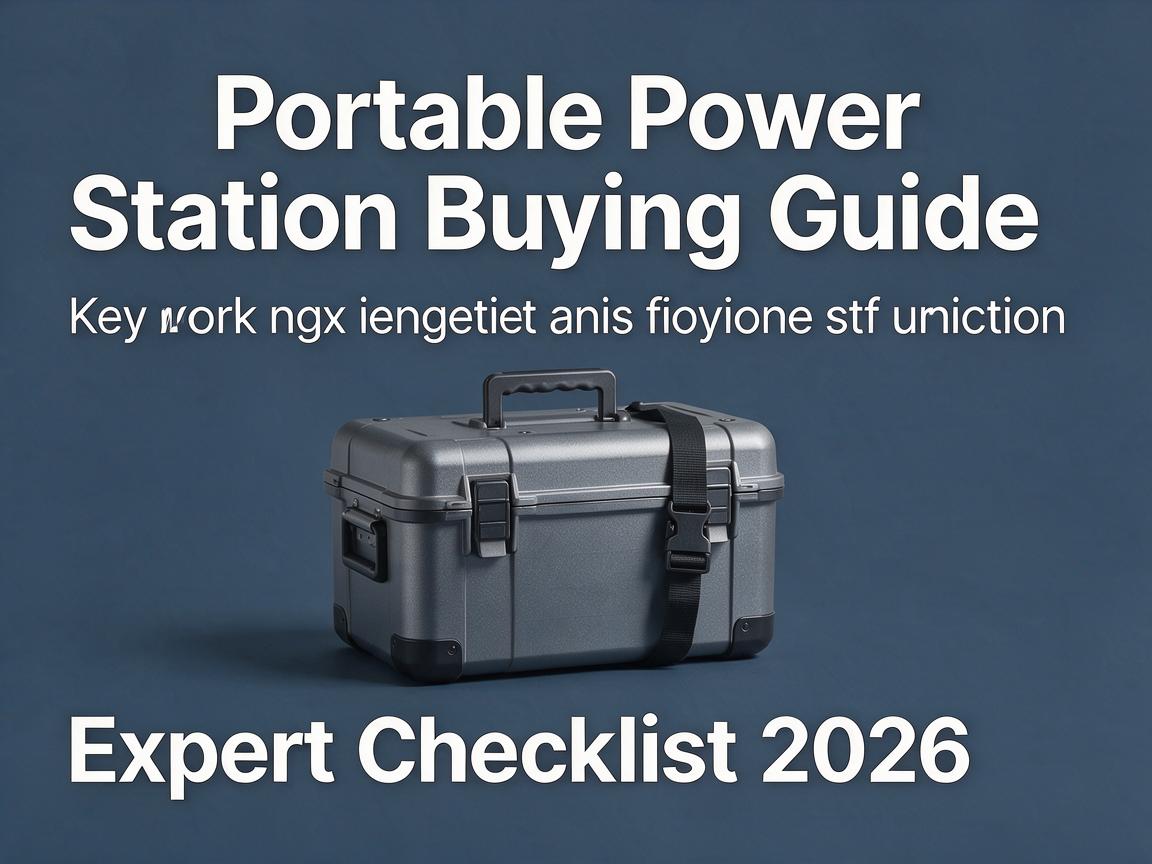 Portable Power Station Buying Guide: Expert Checklist 2026