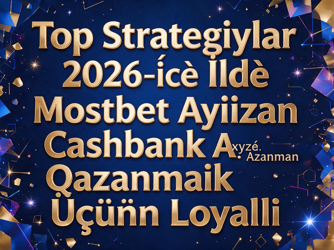 Top Strategiyalar 2026-cı İldə Mostbet Azərbaycan Cashback Qazanmaq Üçün Loyallıq Proqramı