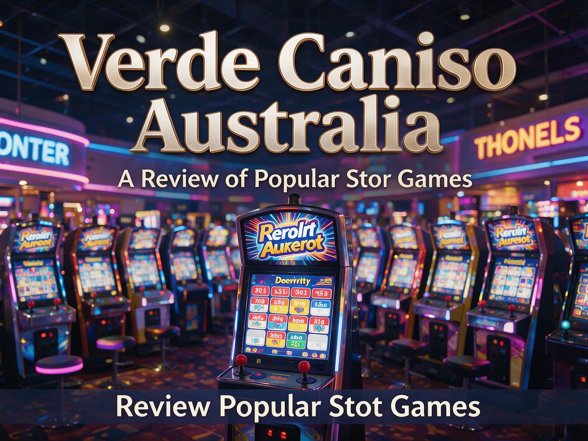 Verde Casino Australia: A Review of Popular Slot Games
