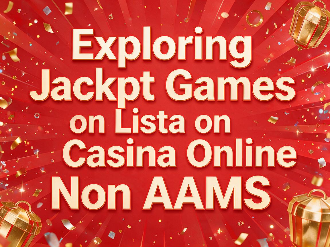 Exploring Jackpot Games on Lista Casino Online Non AAMS