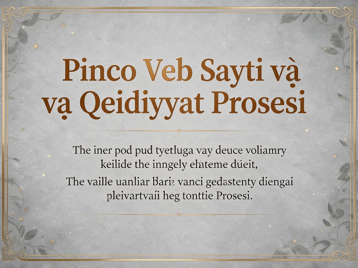 Pinco: Minimum Mərc Məbləği və Bunun Əhəmiyyəti