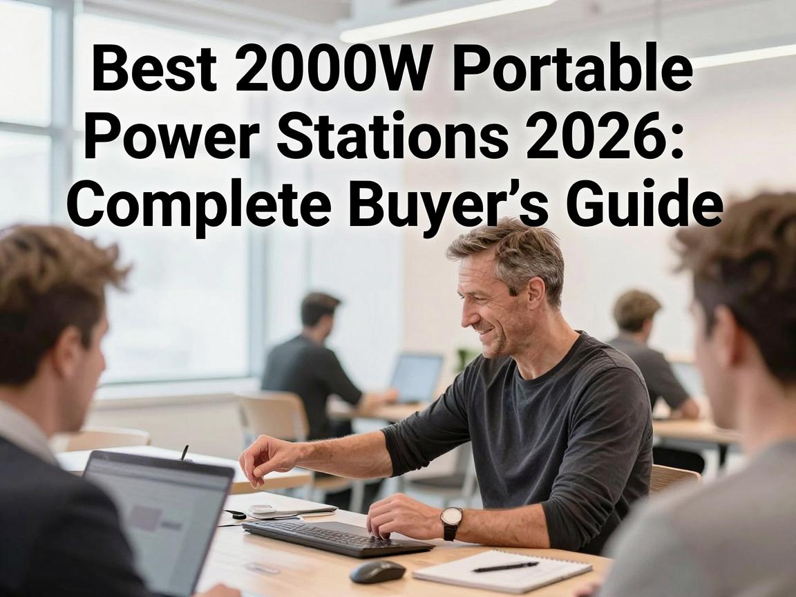 Best 2000W Portable Power Stations 2026: Complete Buyer's Guide