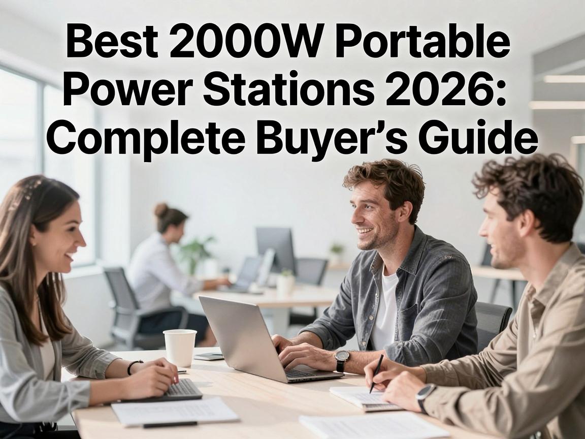 Best 2000W Portable Power Stations 2026: Complete Buyer's Guide