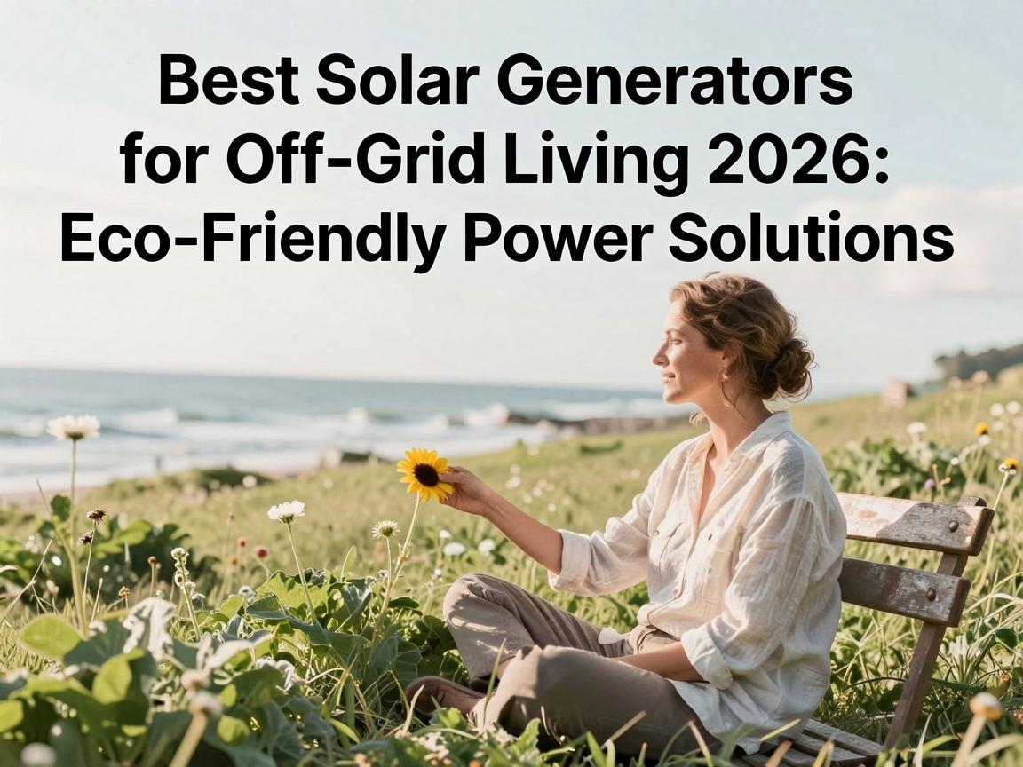 Best Solar Generators for Off-Grid Living 2026: Eco-Friendly Power Solutions