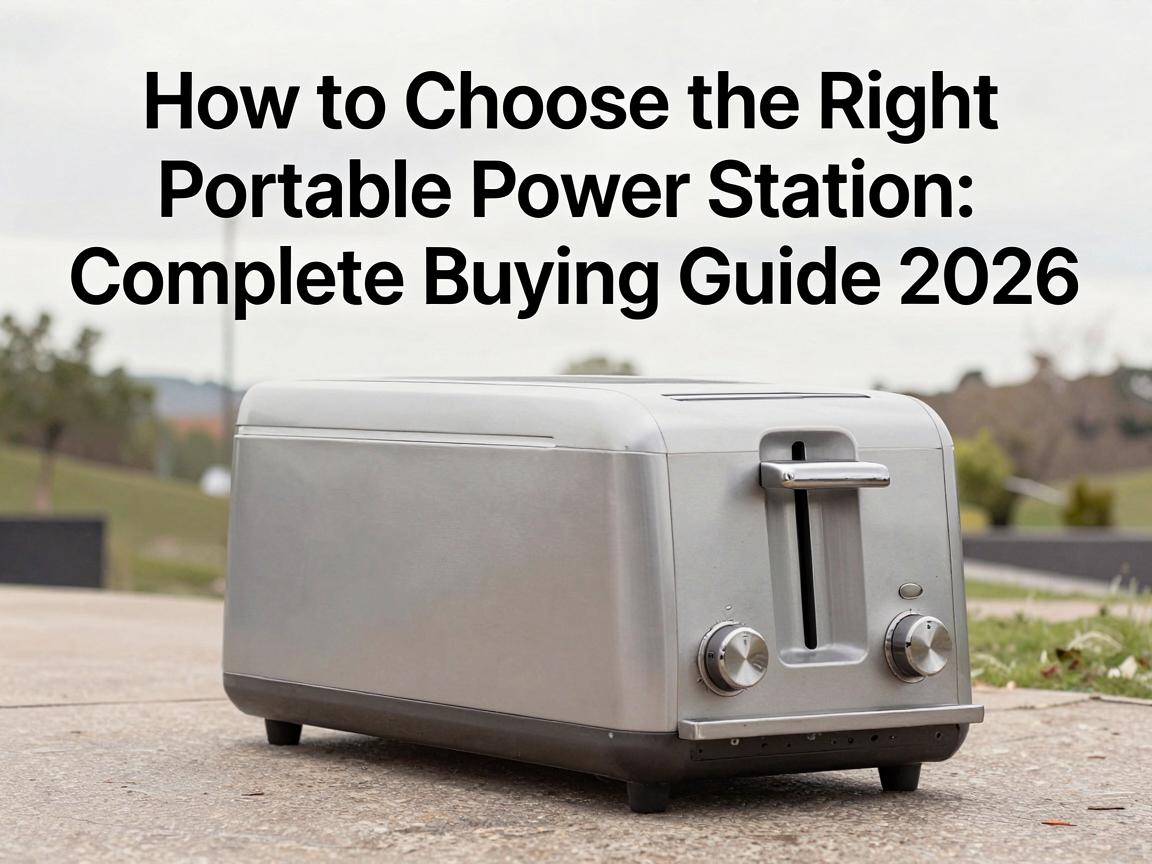 How to Choose the Right Portable Power Station: Complete Buying Guide 2026