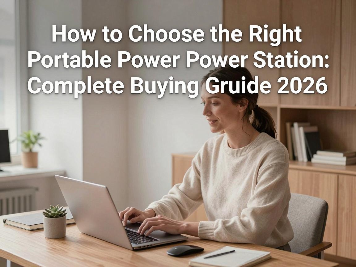 How to Choose the Right Portable Power Station: Complete Buying Guide 2026