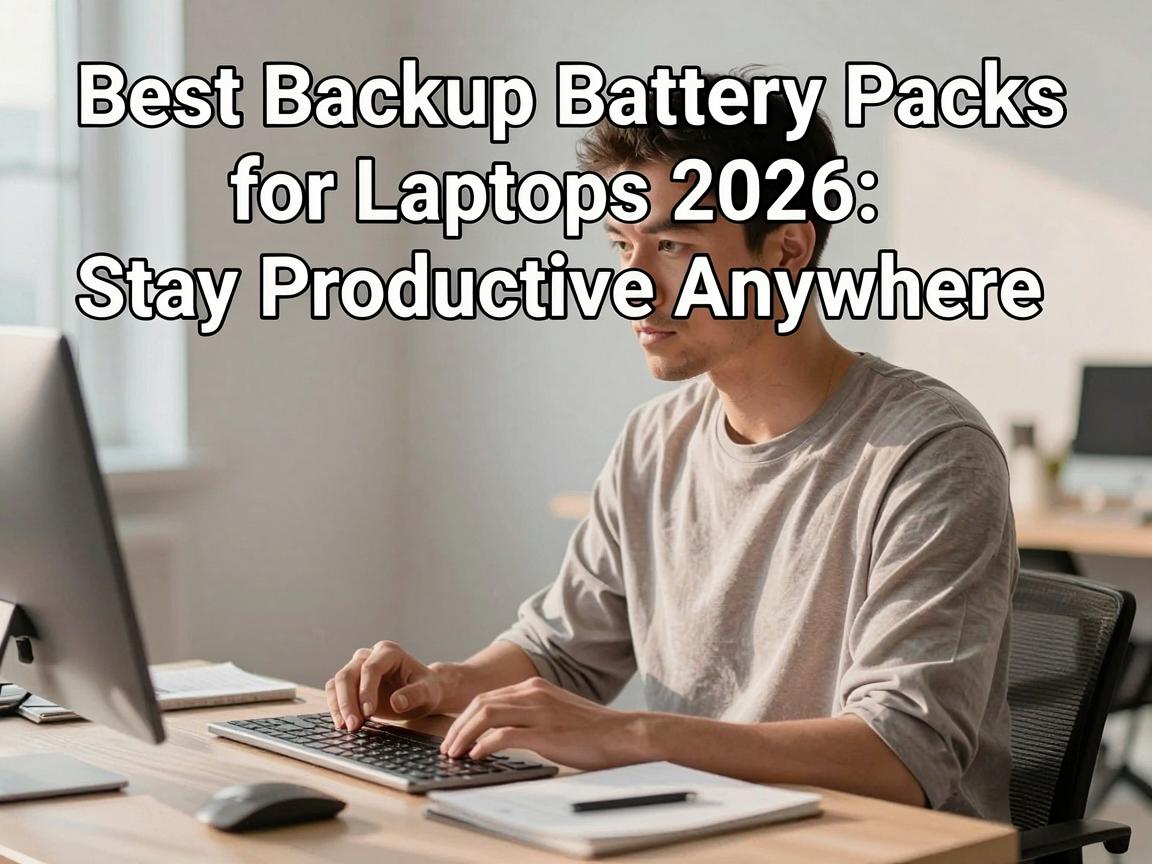 Best Backup Battery Packs for Laptops 2026: Stay Productive Anywhere
