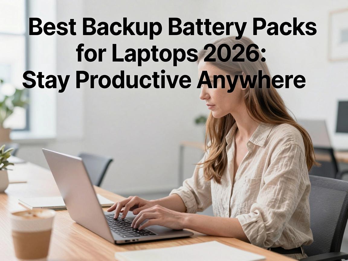 Best Backup Battery Packs for Laptops 2026: Stay Productive Anywhere