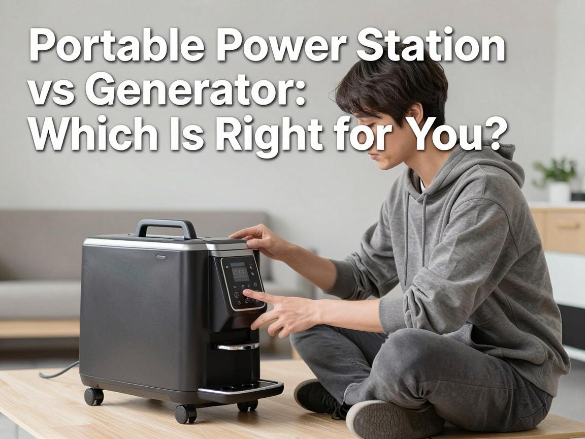 Portable Power Station vs Generator: Which Is Right for You?