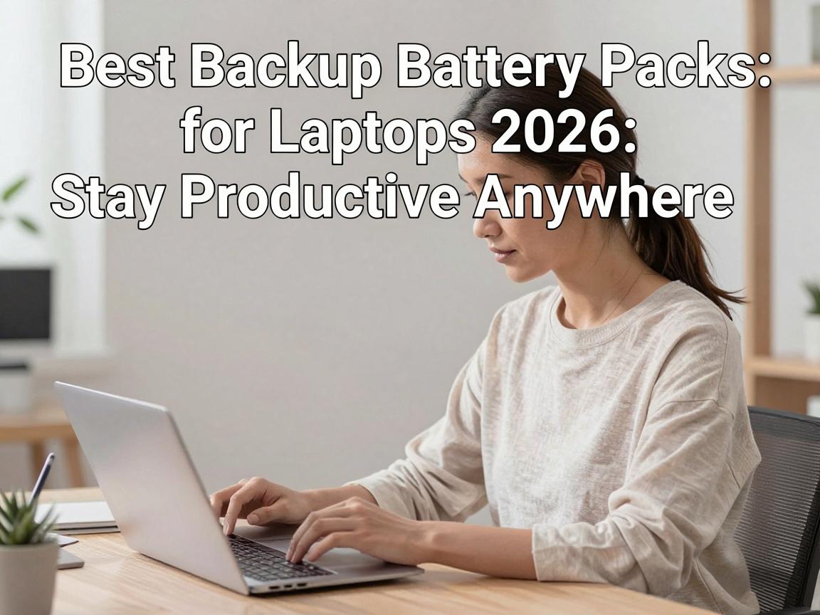 Best Backup Battery Packs for Laptops 2026: Stay Productive Anywhere