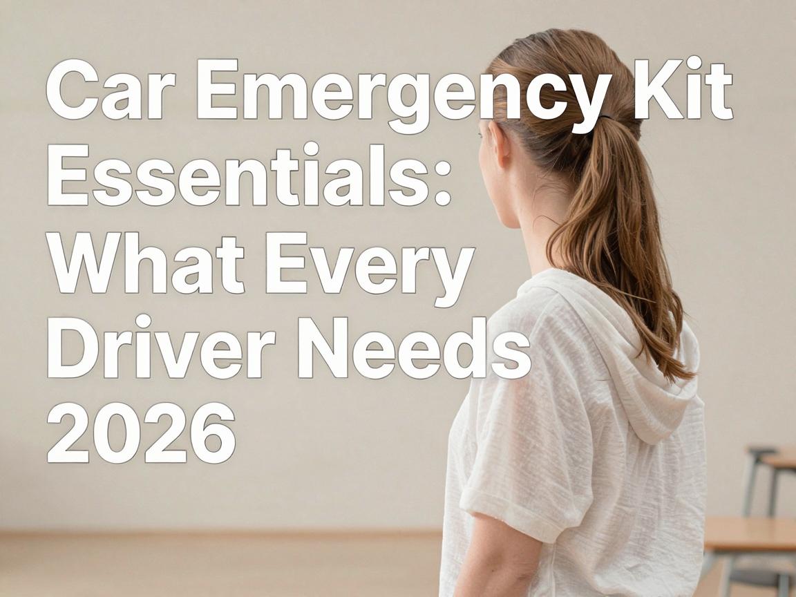 Car Emergency Kit Essentials: What Every Driver Needs 2026