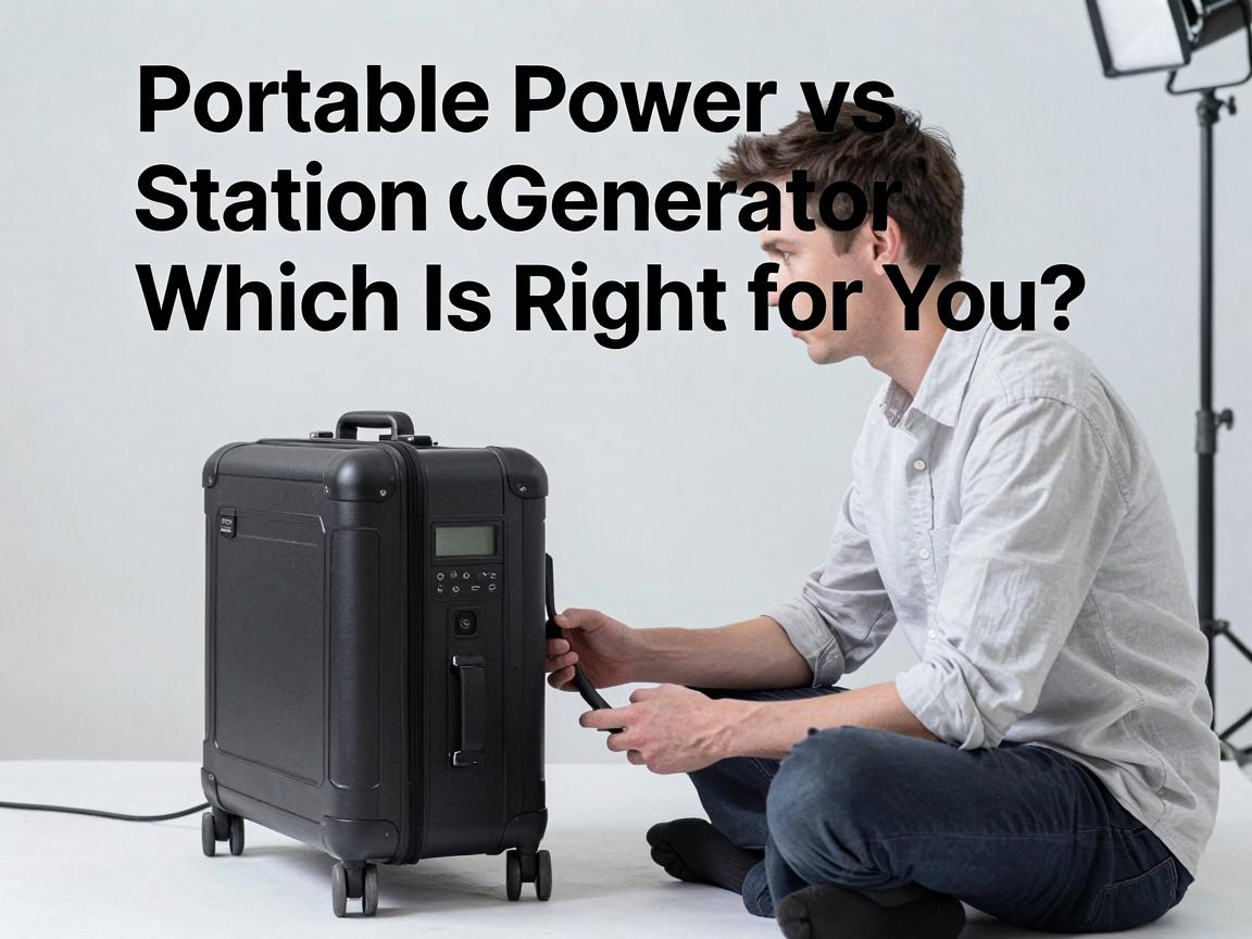 Portable Power Station vs Generator: Which Is Right for You?