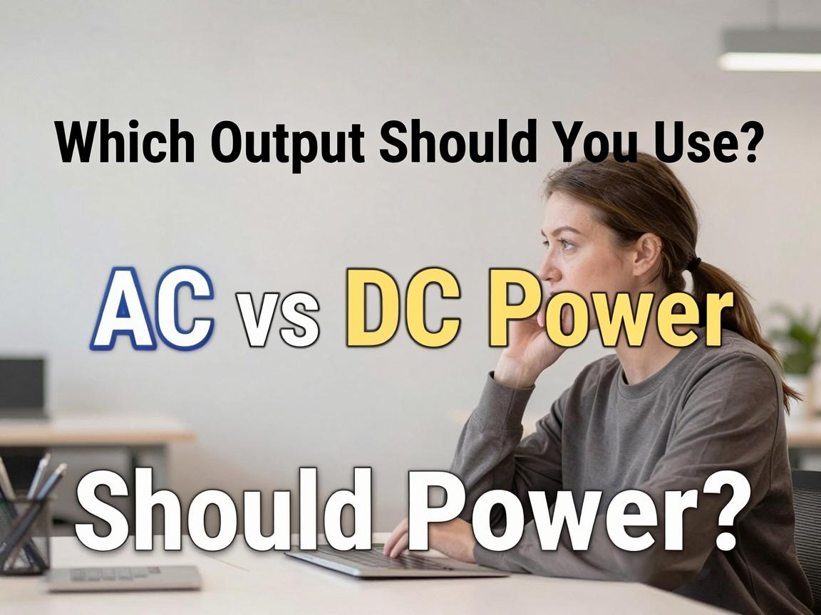 AC vs DC Power: Which Output Should You Use?