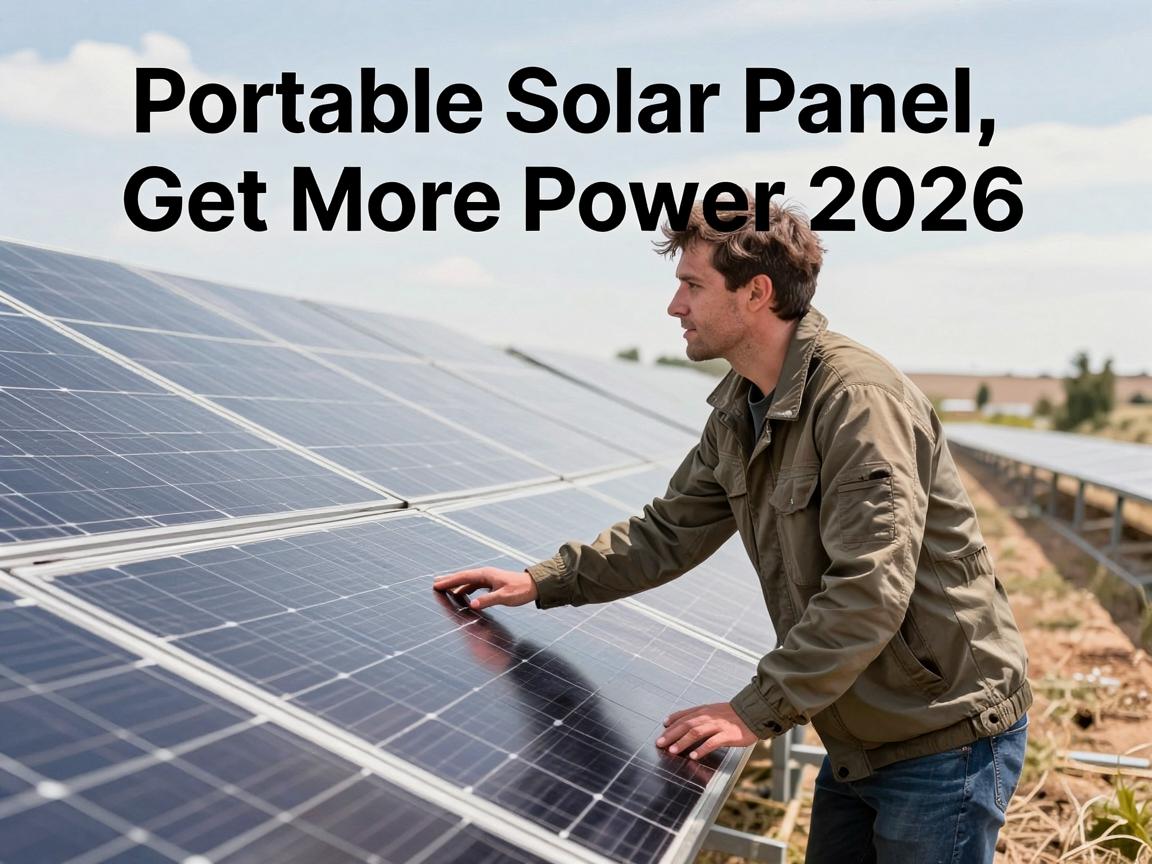 Portable Solar Panel Angle Guide: Get More Power 2026