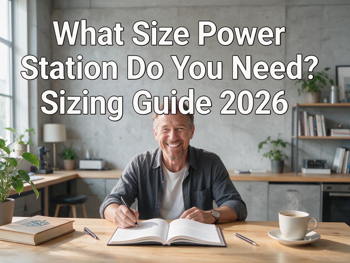 What Size Power Station Do You Need? Sizing Guide 2026