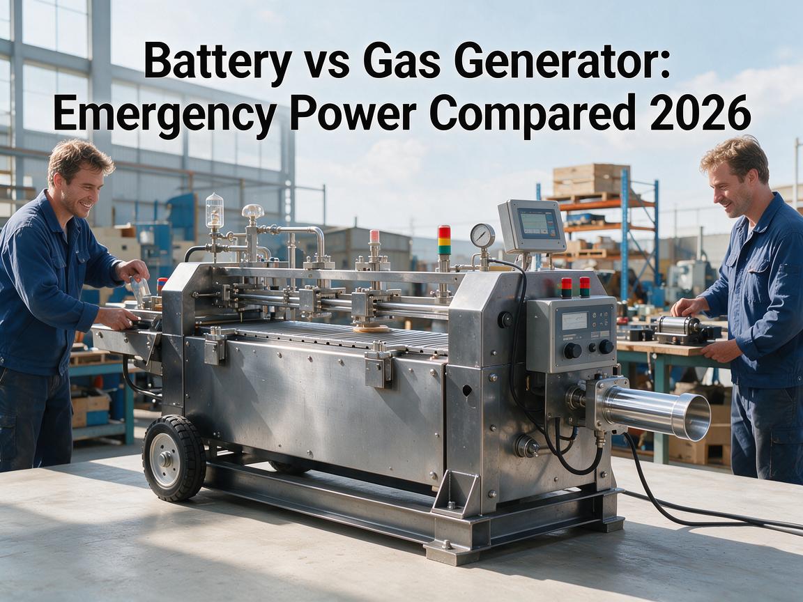 Battery vs Gas Generator: Emergency Power Compared 2026
