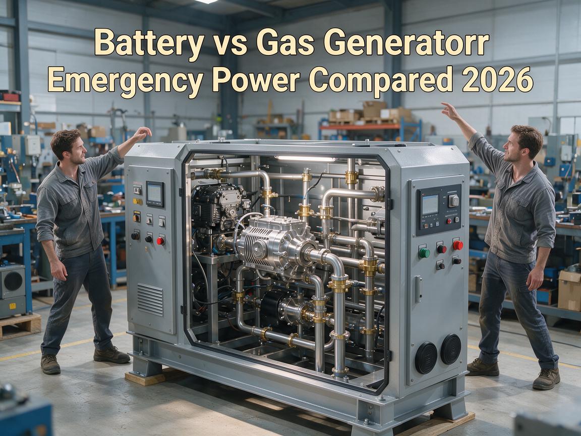 Battery vs Gas Generator: Emergency Power Compared 2026