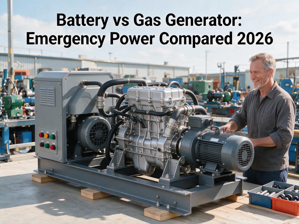 Battery vs Gas Generator: Emergency Power Compared 2026
