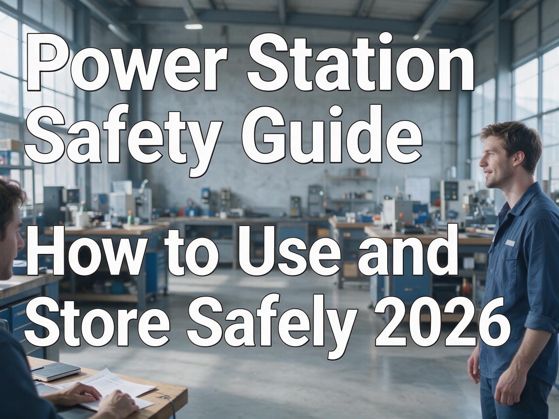 Power Station Safety Guide: How to Use and Store Safely 2026