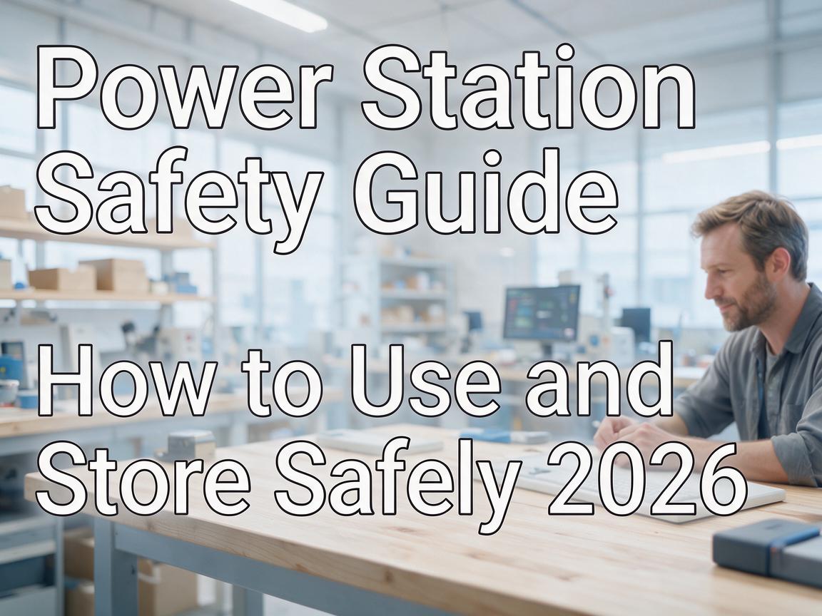 Power Station Safety Guide: How to Use and Store Safely 2026