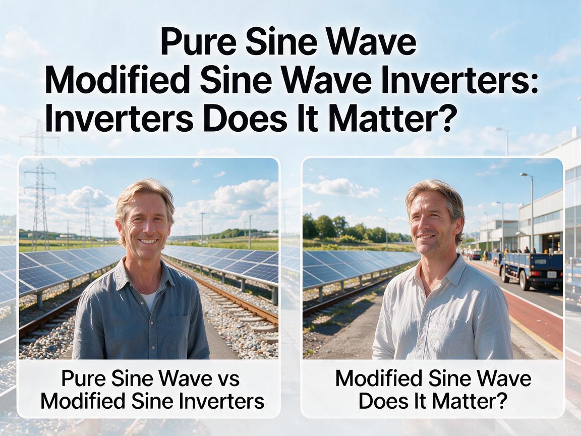 Pure Sine Wave vs Modified Sine Wave Inverters: Does It Matter?