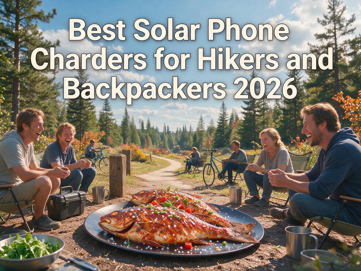 Best Solar Phone Chargers for Hikers and Backpackers 2026