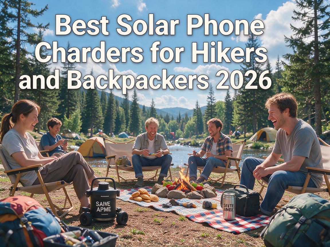 Best Solar Phone Chargers for Hikers and Backpackers 2026