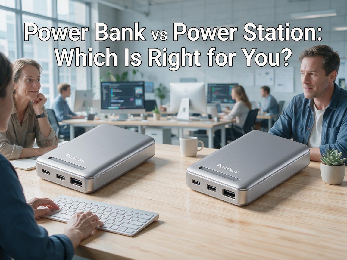 Power Bank vs Power Station: Which Is Right for You?