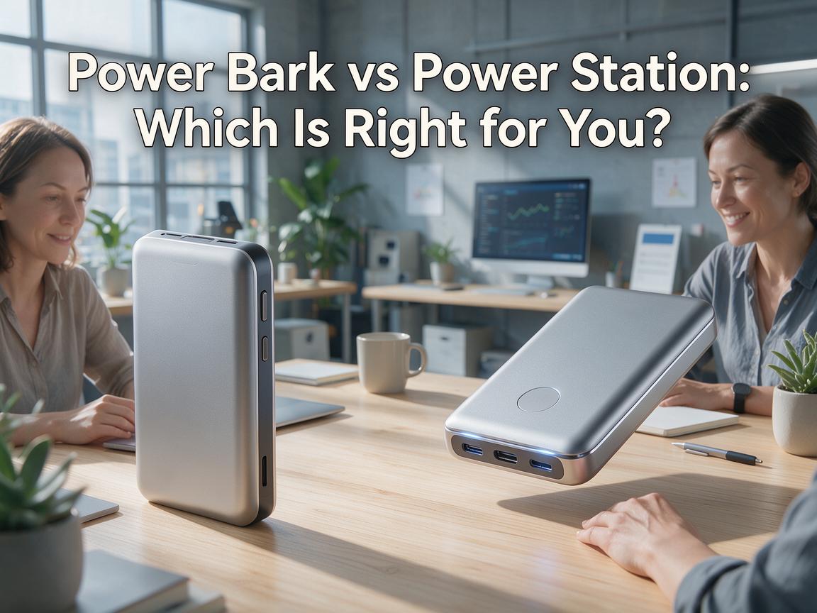 Power Bank vs Power Station: Which Is Right for You?