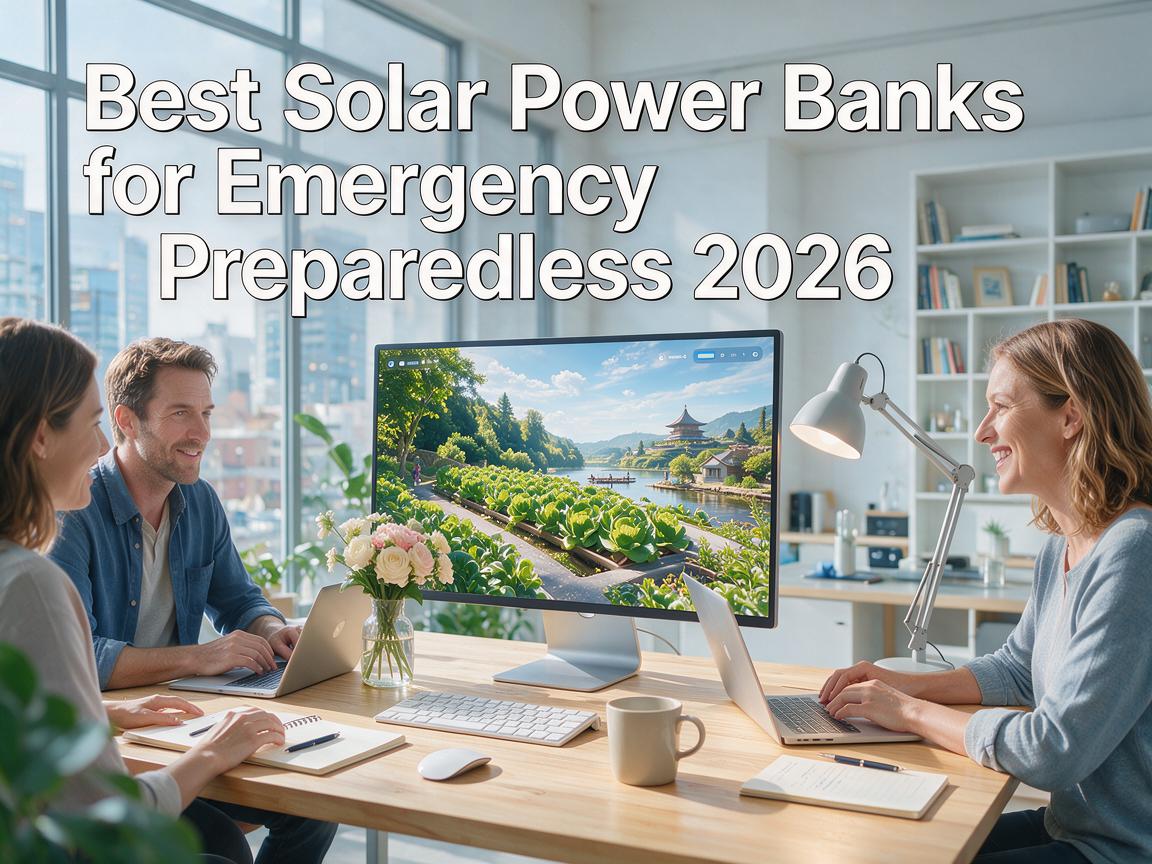Best Solar Power Banks for Emergency Preparedness 2026