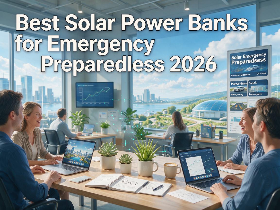 Best Solar Power Banks for Emergency Preparedness 2026