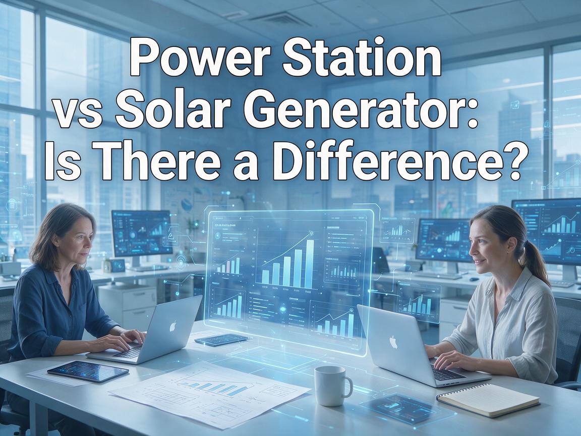 Power Station vs Solar Generator: Is There a Difference?