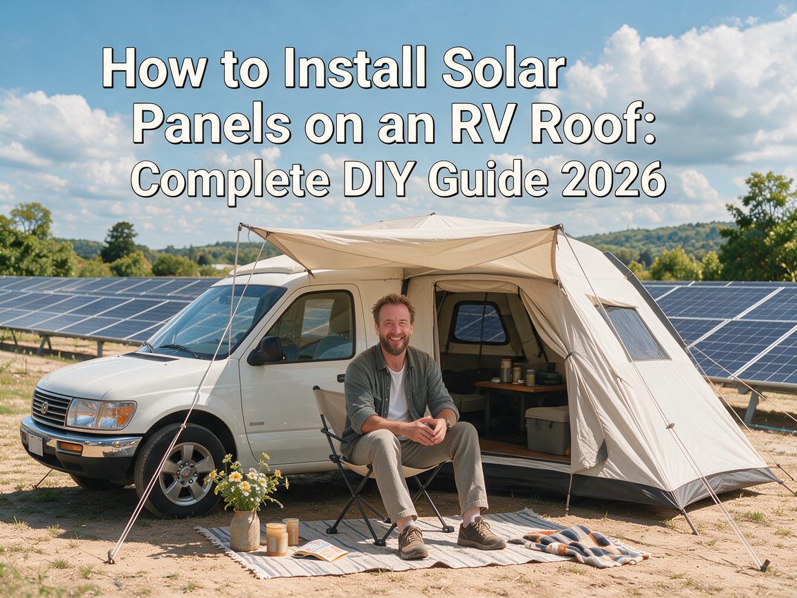 How to Install Solar Panels on an RV Roof: Complete DIY Guide 2026