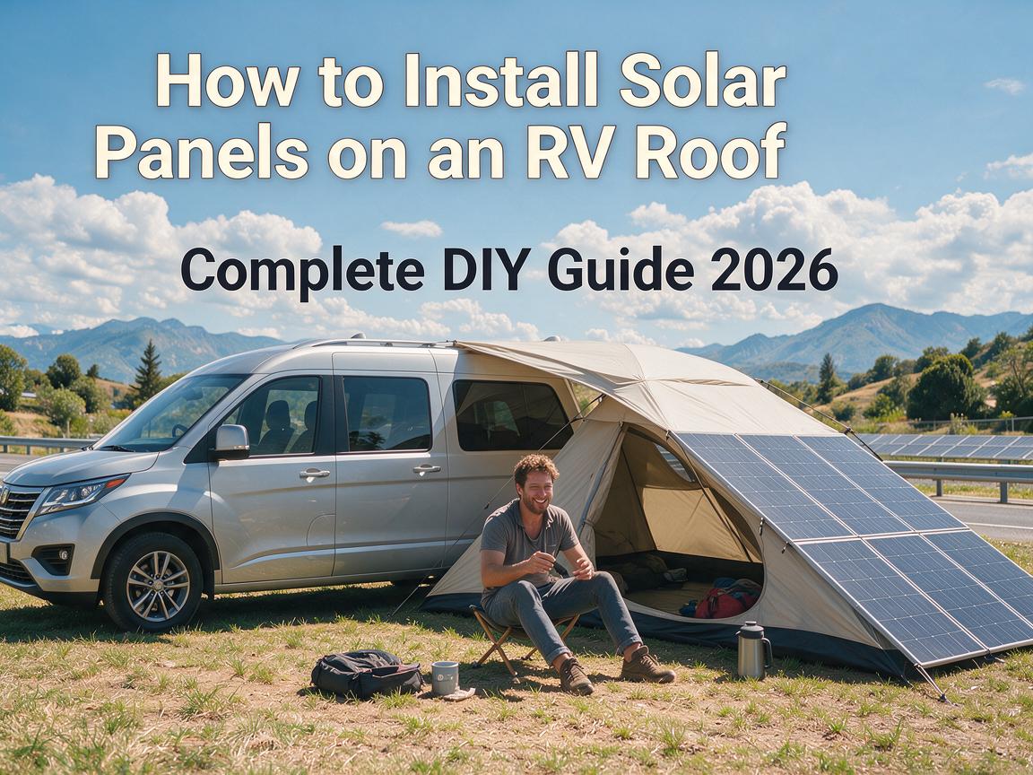 How to Install Solar Panels on an RV Roof: Complete DIY Guide 2026