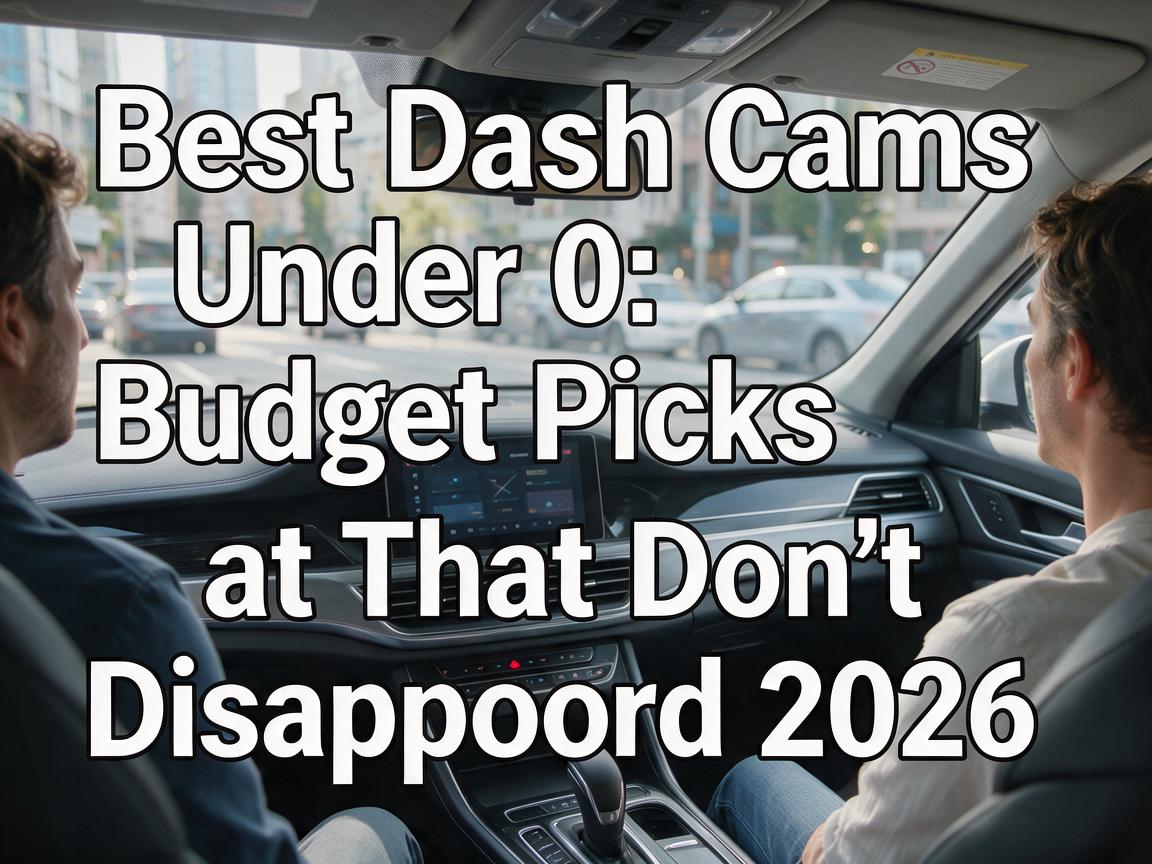 Best Dash Cams Under $100: Budget Picks That Don't Disappoint 2026
