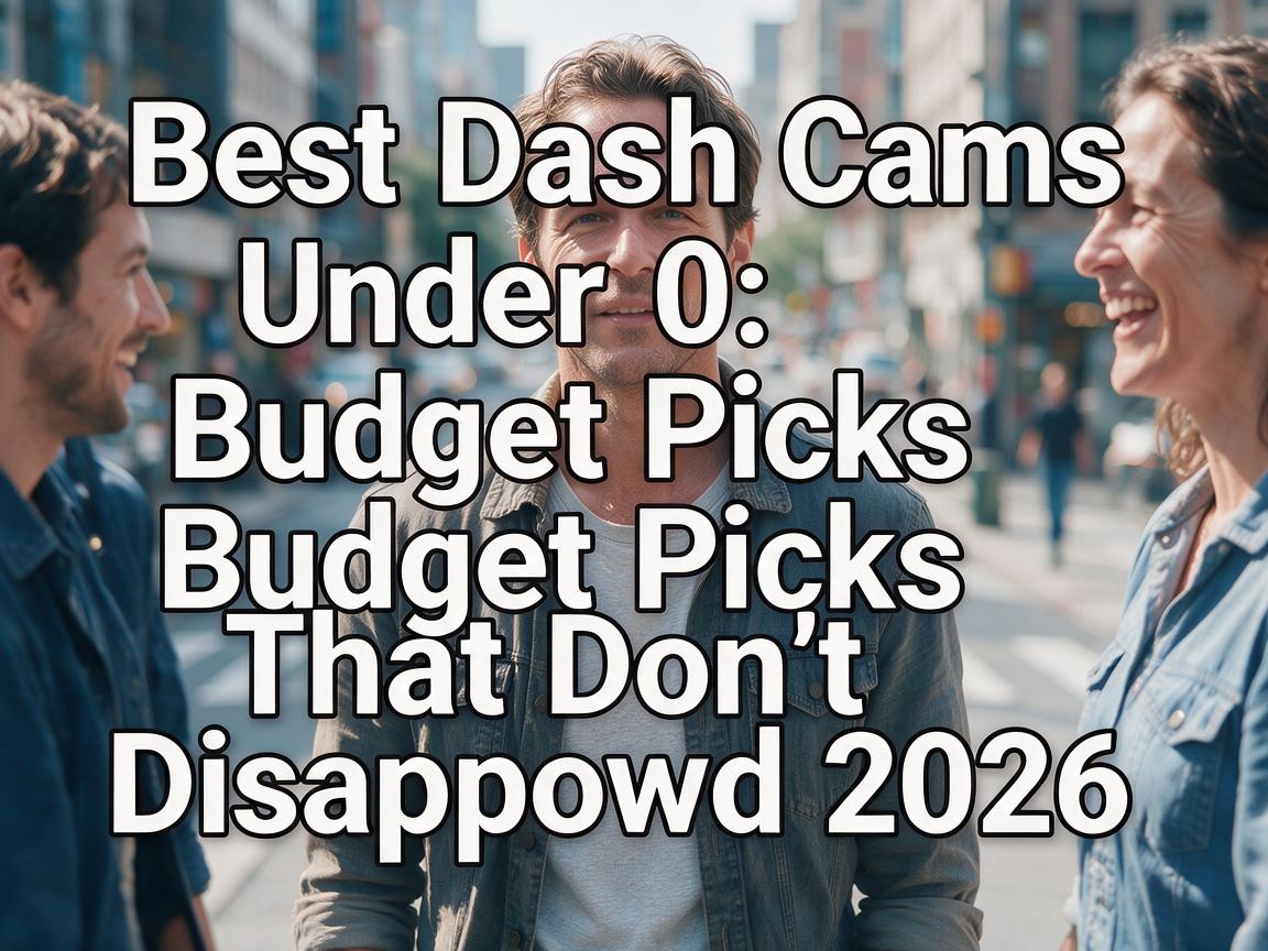 Best Dash Cams Under $100: Budget Picks That Don't Disappoint 2026