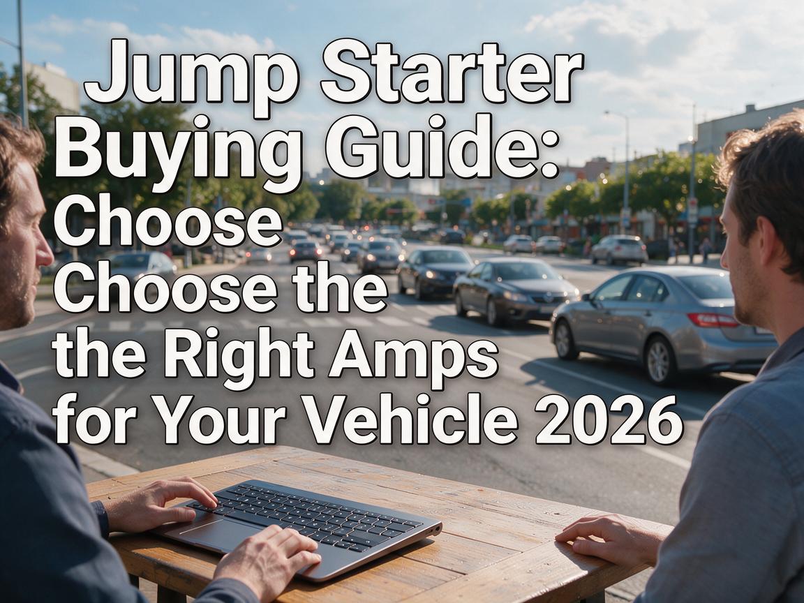 Jump Starter Buying Guide: Choose the Right Amps for Your Vehicle 2026
