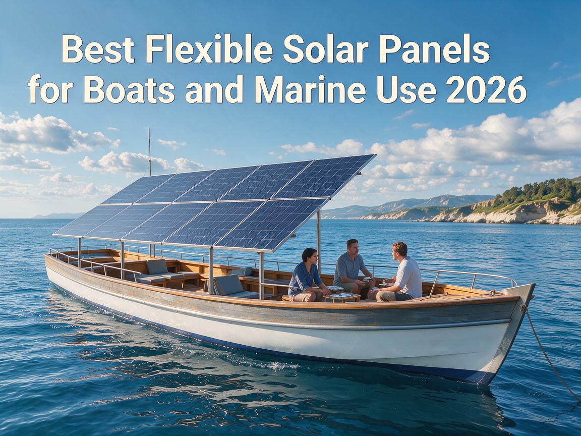 Best Flexible Solar Panels for Boats and Marine Use 2026