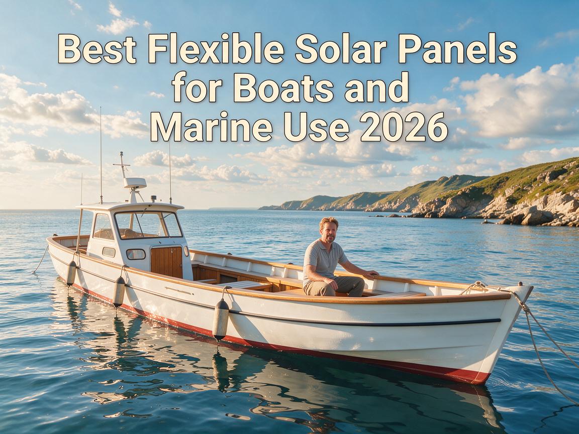 Best Flexible Solar Panels for Boats and Marine Use 2026