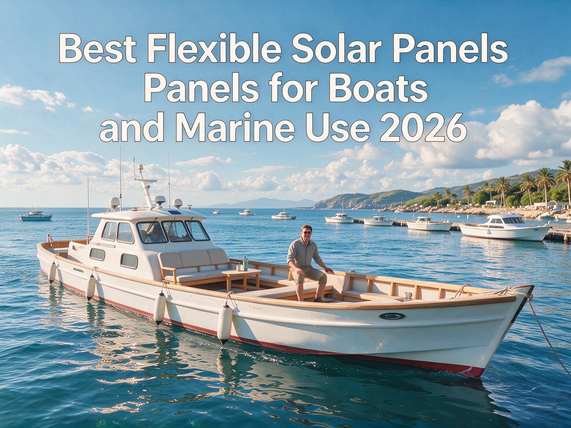 Best Flexible Solar Panels for Boats and Marine Use 2026