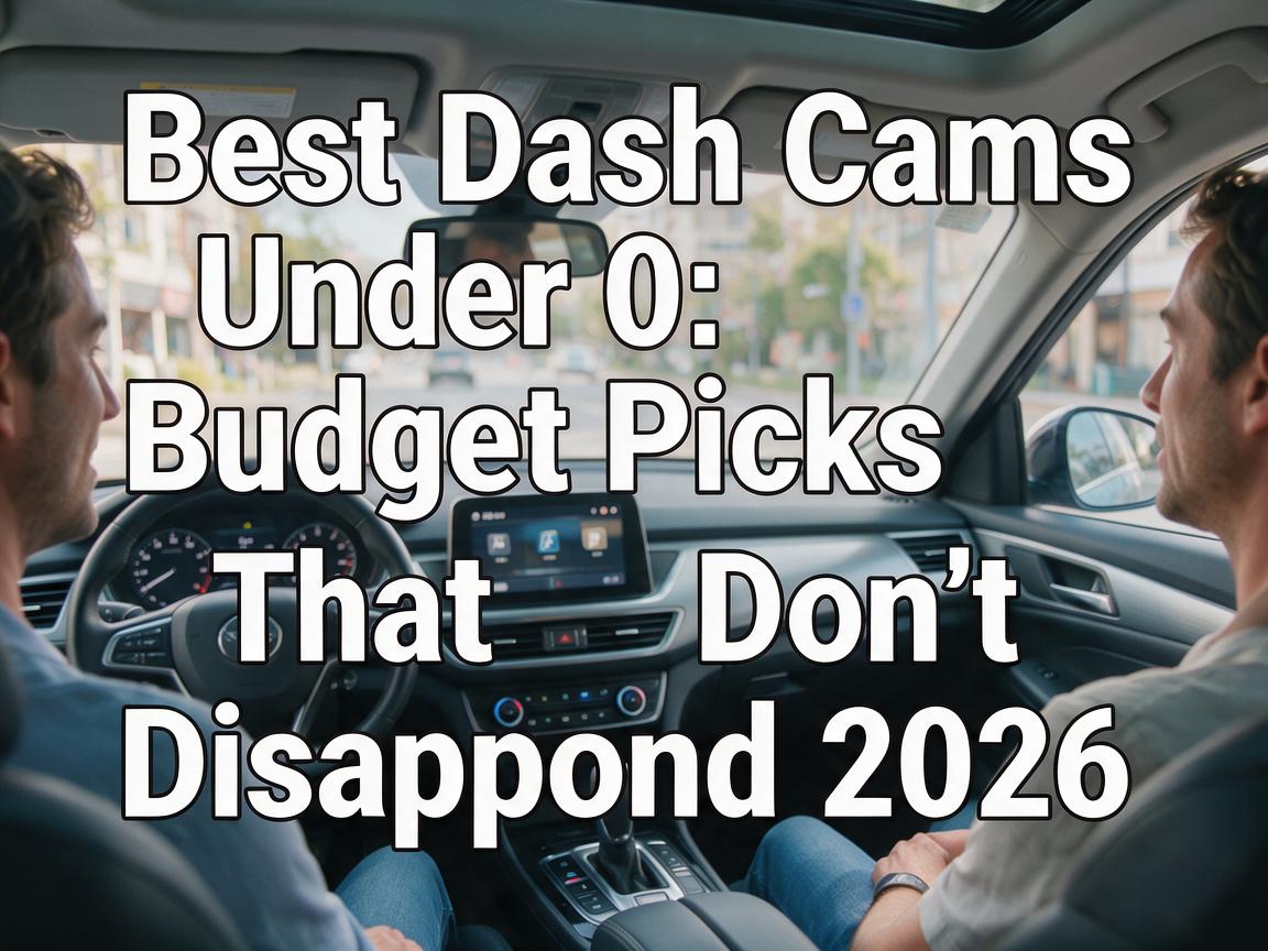 Best Dash Cams Under $100: Budget Picks That Don't Disappoint 2026