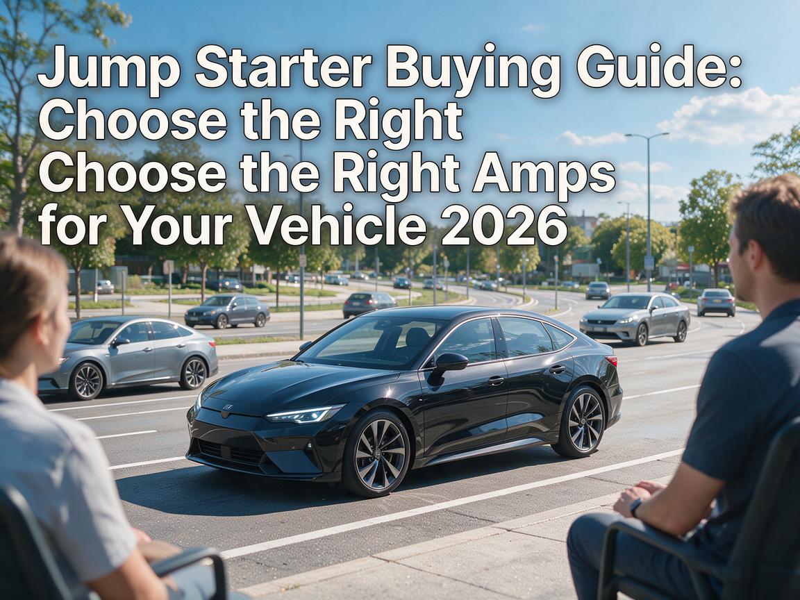 Jump Starter Buying Guide: Choose the Right Amps for Your Vehicle 2026