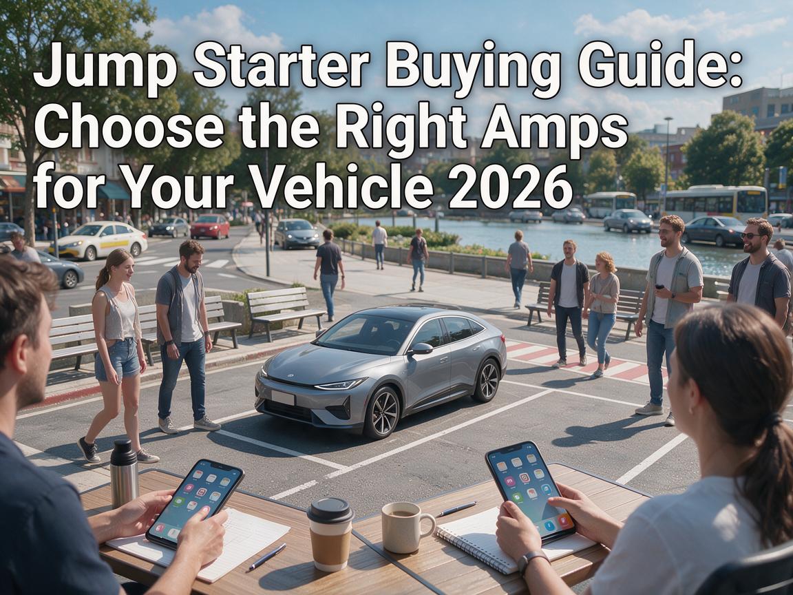 Jump Starter Buying Guide: Choose the Right Amps for Your Vehicle 2026