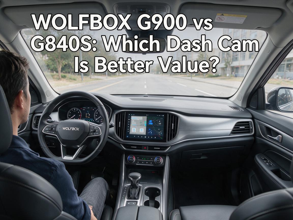 WOLFBOX G900 vs G840S: Which Dash Cam Is Better Value?