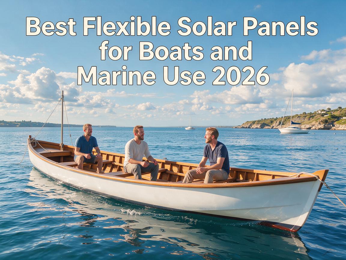 Best Flexible Solar Panels for Boats and Marine Use 2026